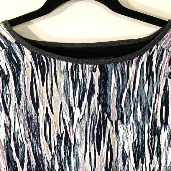 2/$35 Minus Watercolor Stripe Popover Bea Blouse - Picture 3 of 11